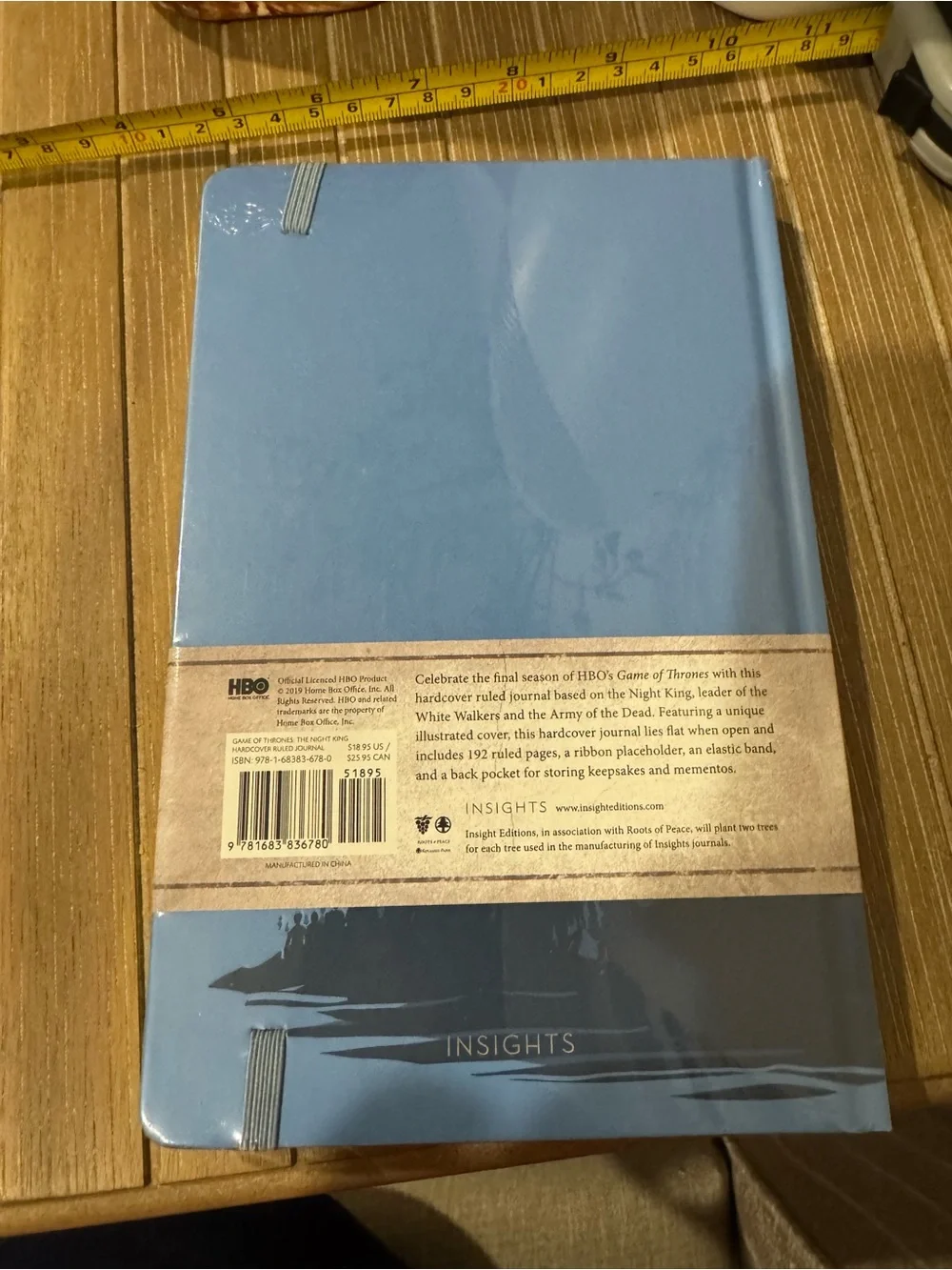 NWT Game of Thrones: The Night King Hardcover Ruled Journal